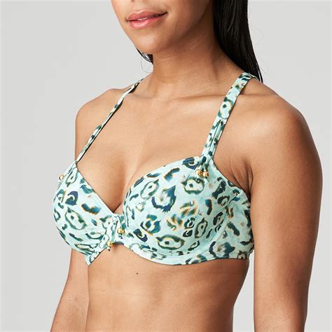 Prima Donna Alghero Plunge Tulip Seam Underwire Bikini Top Simply