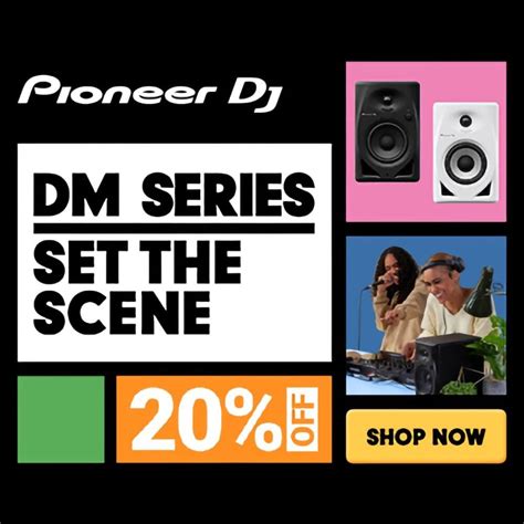 pioneer dj dm series promo