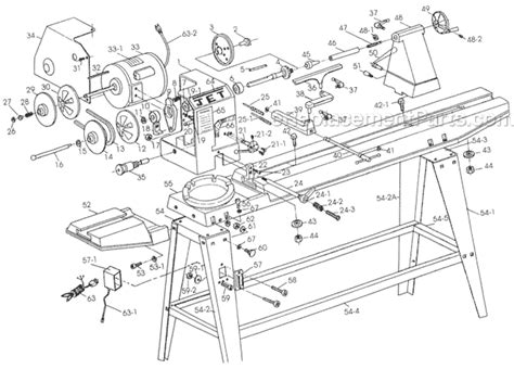 Jet JWL-1236 Parts List and Diagram : eReplacementParts.com