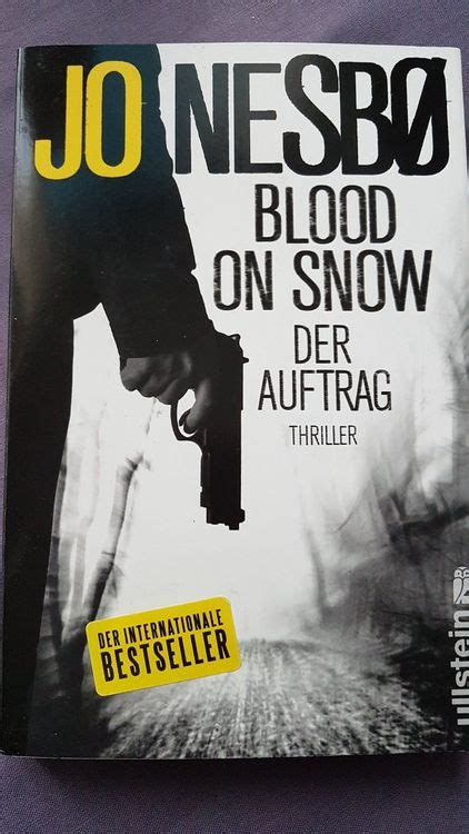 Jo Nesb Blood On Snow Der Auftrag Kaufen Auf Ricardo