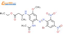 Ethyl 3 5 Acetamido 4 2 Bromo 4 6 Dinitrophenyl Diazenyl 2