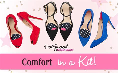 Hollywood Fashion Secrets Shoe Comfort Kit Includes Ball