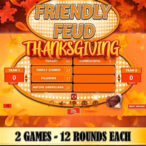 THANKSGIVING GAMES TO PLAY WITH FRIENDS – The Game Room