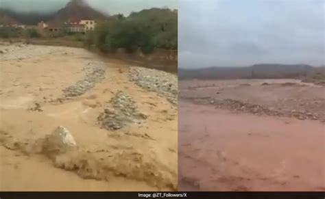 Sahara Desert Witnesses First Floods In 50 Years Stunning Images Surface