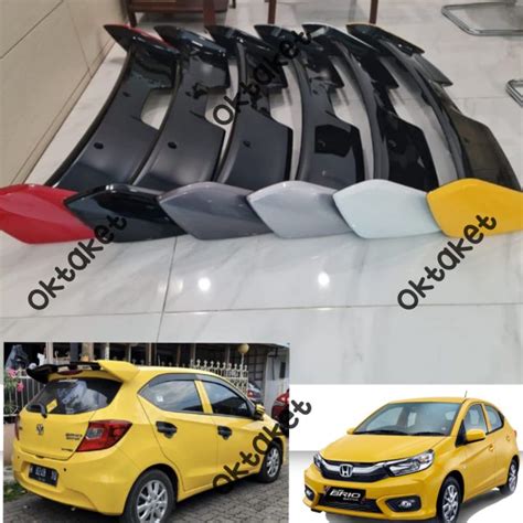 Spoiler Belakang Urbanite All New Brio 2018 2020 2023 Warna Body Tipe