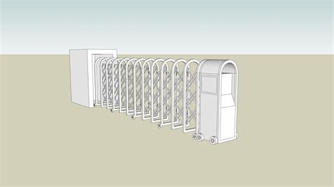 Automatic Retractable Gate D Warehouse Retractable Gate Warehouse