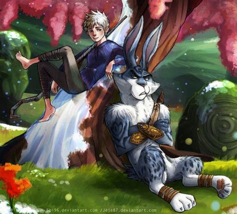 Rise of the Guardians Fan Art: Jack Frost and Bunnymund | Rise of the ...