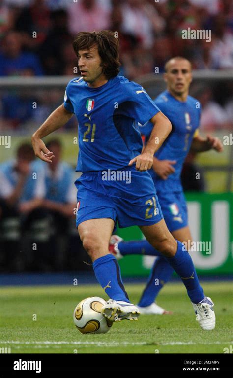 Andrea Pirlo Of Italy In Action During The 2006 Fifa World Cup Final