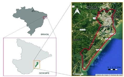 Localização Do Município De Aracaju Em Sergipe Download Scientific