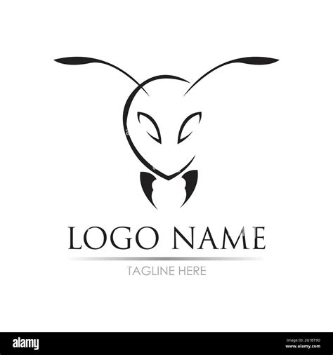 Ant Logo template vector illustration design Stock Vector Image & Art - Alamy