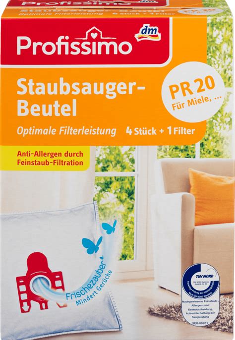 Profissimo Staubsaugerbeutel PR20 4 St dauerhaft günstig online kaufen