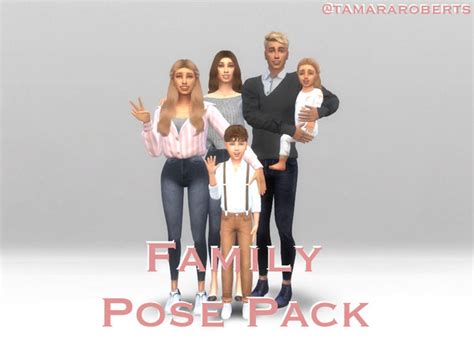 Sims 4 Small Family Poses