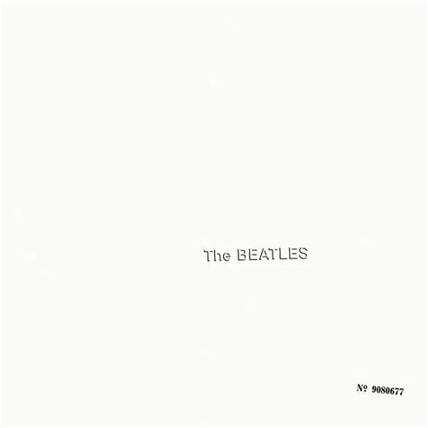 Beatles White Album Cover