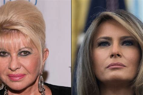 Ivana Vs Melania First Wife Is Self Serving First Lady The Citizen