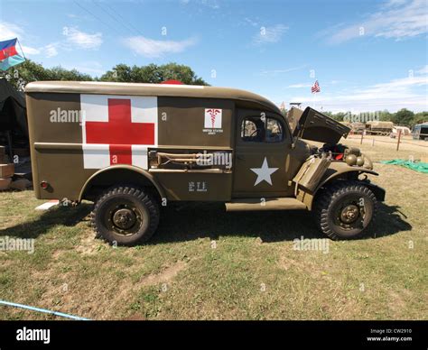 Dodge Wc54 Field Ambulance Stock Photo Alamy