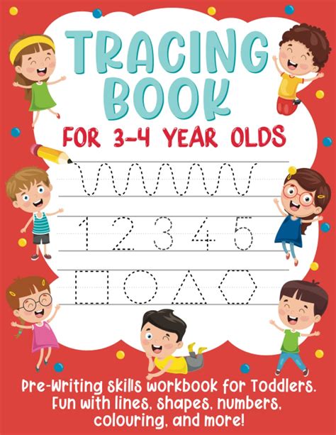 tracing book    year olds pre writing skills workbook