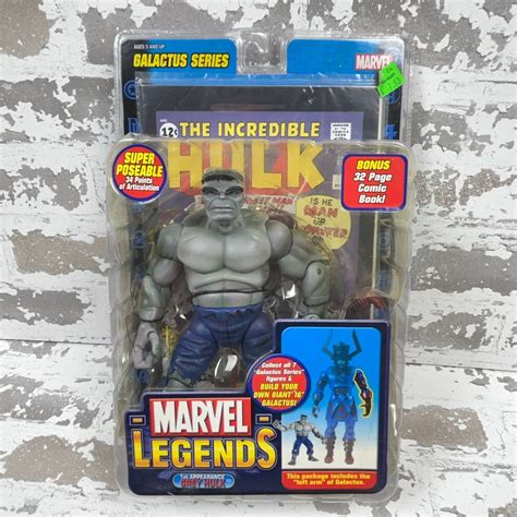 Marvel Legends Galactus Series Grey Hulk Action Figure St Appearance