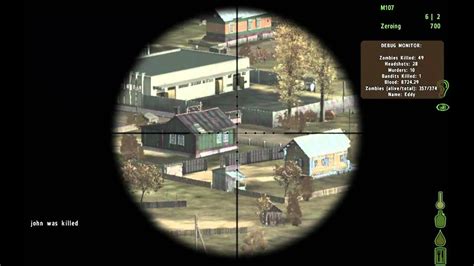 Arma 2 DayZ Kills 700 Meter Sniper Kill YouTube