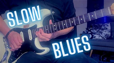 Super Slow Blues Guitar Backing Track G Open G Tuning