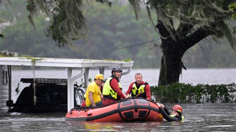 Ian Leaves Flooding And Damage Across Florida Far From The Coast The