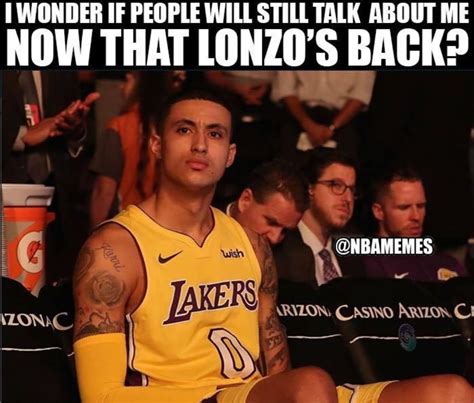 Kyle Kuzma Be Like Lakeshow Kyle Kuzma Kyle Talk To Me