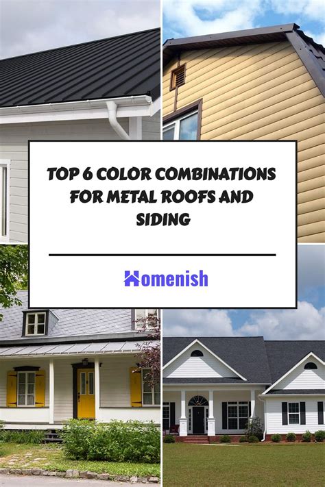 Top 6 Color Combinations For Metal Roofs And Siding Trong 2024