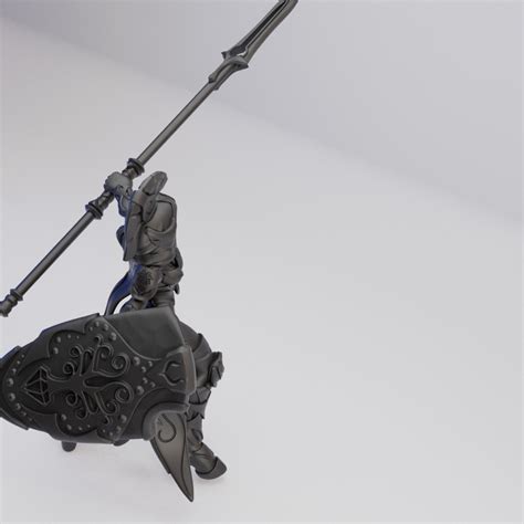 Hot Goblin 不死の光槍刃ヌードC ミニチュア ホットゴブリン 槍 エルフ