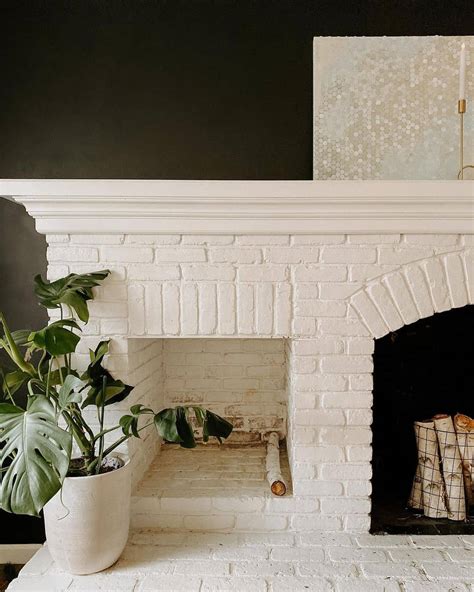 29 Painted Brick Fireplaces That Feel Classic and Cozy