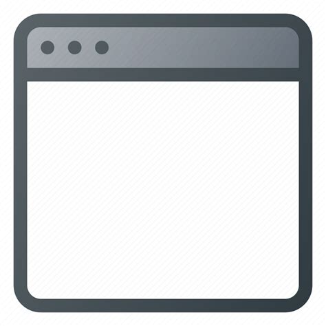 App, application, blank, page, screen icon - Download on Iconfinder