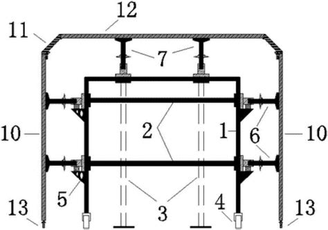 一种综合管廊整体模架及其使用方法与流程