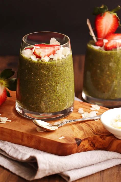 Vegan Matcha Chia Pudding Recipe Cook Me Recipes