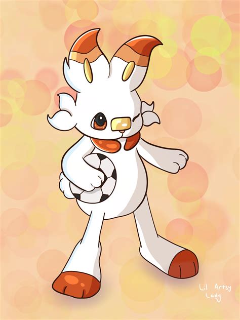 Oc Scorbunny And His Soccer Ball Rpokemon