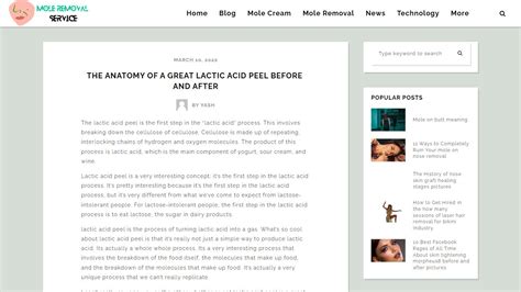 lactic acid skin before and after – Beauty Tips