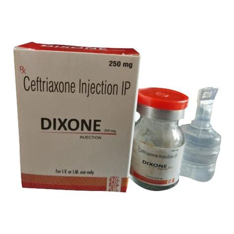 Mg Ceftriaxone Injection Ip Packaging Type Vial With Stopper