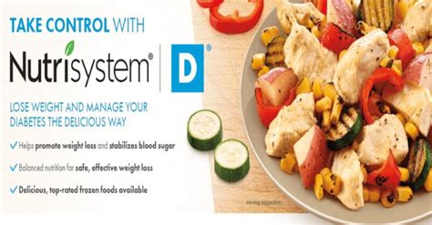 Nutrisystem For Diabetics (UpDated 2020) Lose Weight Manage Diabetes