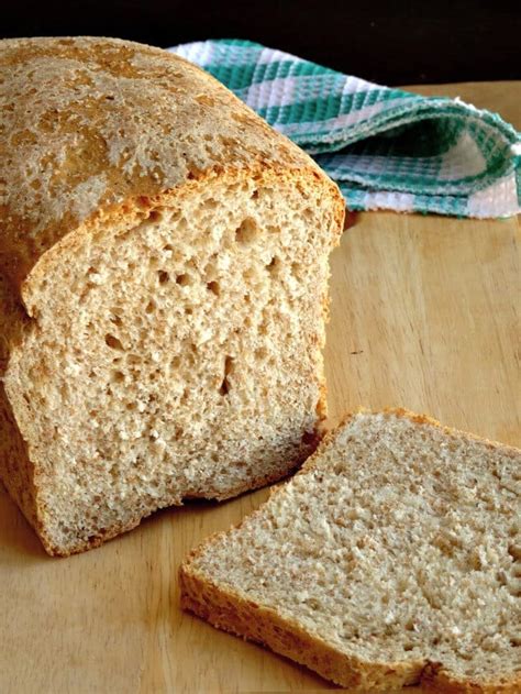 Healthy Whole Wheat Bread Recipe Happy Healthy Motivated