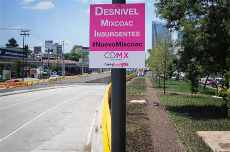 FOTOS Así es el nuevo paso desnivel Mixcoac Insurgentes en la CDMX