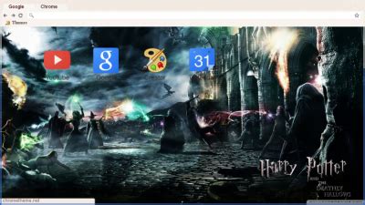 Time Turner Harry Potter Chrome Theme ThemeBeta