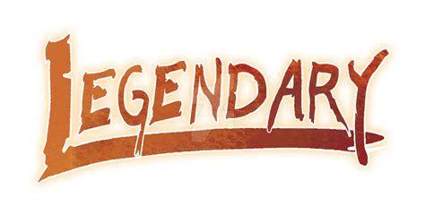 Legendary Word Design By Thewhitesorceress On Deviantart