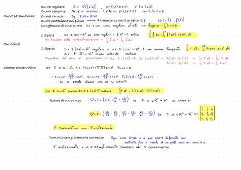 Riassunto Integrali Analisi II Parte Due Analisi Matematica II Studocu