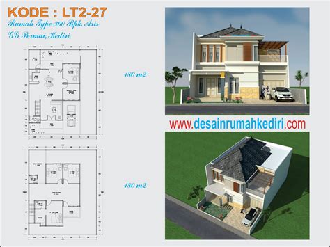 Lt Rumah Minimalis Lantai Bpk Aris Di Kota Kediri Jasa Desain