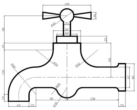 Teknik Resim Rnekleri Makine M Hendisli I Ve Cad Cam