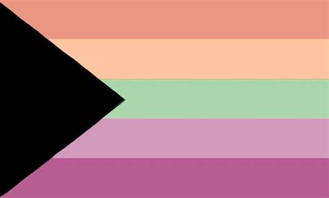 Demiromantic Lesbian Flag