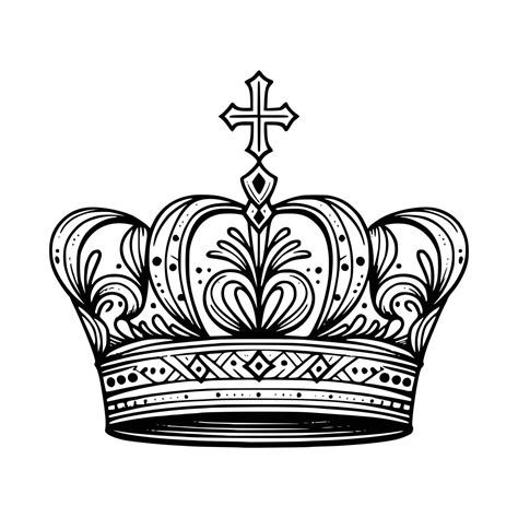 Christian Crown Design Free Art 45932846 Vector Art At Vecteezy