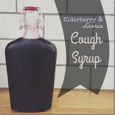 Elderberry Licorice Cough Syrup Collecting The Moments