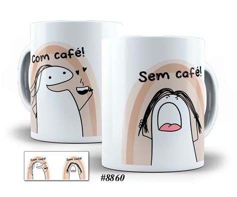 Caneca Flork Florks Café Deboche Personalizada 8860 Elo7