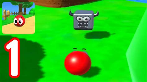 Red Ball 3d World Gameplay 1 Niveles Del 1 Al 10 Youtube