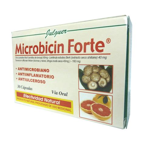 Microbicin Forte C Psulas Laboratorios Julguer