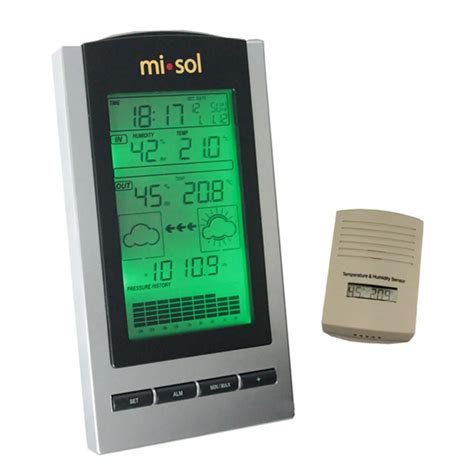 WH 1150 Wireless Weather Forecast Indoor And Outdoor Temperature And