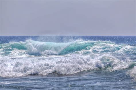 Wild Waves At The Coast Of Sri Lanka Stock Photo Image Of Rest